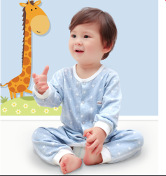 Elepbaby 象宝宝 全棉针织婴儿连体衣