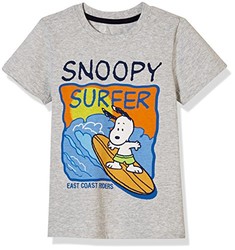 SNOOPY 史努比 男童针织短袖T恤