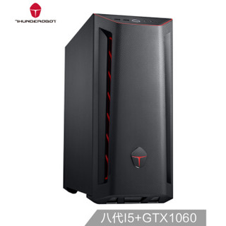 ThundeRobot 雷神 Force T6 游戏台式机（i5-8400、16GB、128GB+1TB、GTX1060 6G）