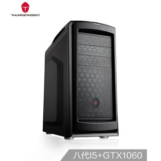  ThundeRobot 雷神 Force  F81 Pro 游戏台式整机（i5-8400、16GB、128GB+1TB、GTX1060 6G、27英寸）