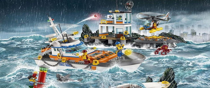  带着小英雄们出海捕鱼乐高海岸警卫队套装推荐