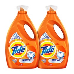 Tide 汰渍 全效360度 洗衣液家庭装 清香型 3kg*2瓶装 *2件