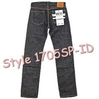 MOMOTARO JEANS 男士修身直筒牛仔裤