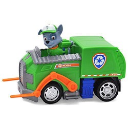 PAW PATROL 汪汪队立大功 救援车系列玩具 环保回收车+灰灰