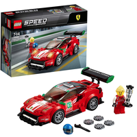 LEGO 乐高 Speed赛车系列 75886 法拉利 488 GT3 Scuderia Corsa车队