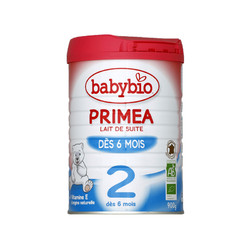 Babybio 伴宝乐 PRIMEA2段 标准型婴幼儿奶粉  900克 *2件