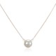 中亚Prime会员：DOGEARED “Pearls of Happiness”系列 925银淡水珍珠项链 45cm