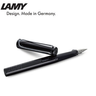LAMY 凌美 Safari狩猎者系列 钢笔 新年礼盒套装 (EF尖、亮黑色)