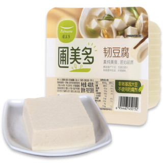 圃美多 韧豆腐 400g(火锅 方便菜 食材 凉拌菜 麻辣香锅/冒菜)