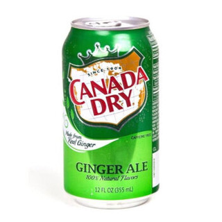 Canada Dry 加拿大干姜苏打汽水 355ml*12罐