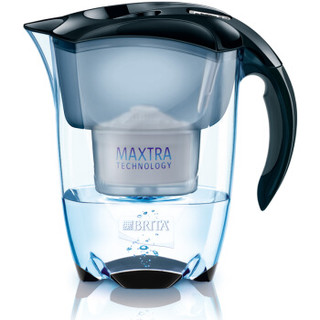 BRITA 碧然德 探索者系列 滤水壶 1壶1芯 黑色