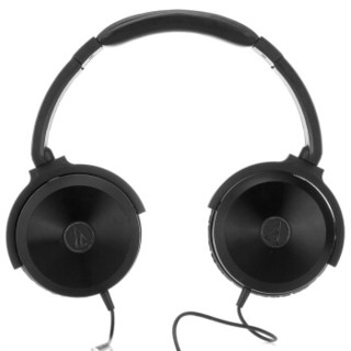  audio-technica 铁三角 ATH-WS70 头戴式动圈耳机 黑色