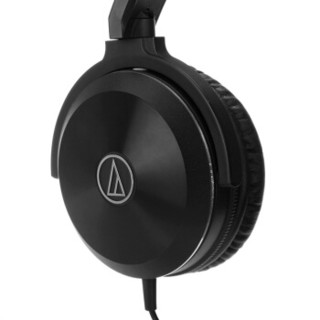  audio-technica 铁三角 ATH-WS70 头戴式动圈耳机 黑色