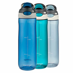 Contigo 康迪克 成人防漏水壶 运动随手水杯 709ml*3个裝