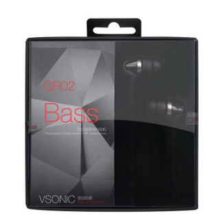  VSONIC 威索尼可 GR02 BASS 入耳式耳机 黑色