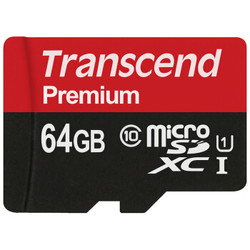 Transcend 创见 MicroSDXC UHS-I Class10 存储卡 64GB 升级版