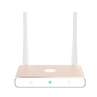 gee 极路由 HC5661A 单频300M 家用百兆无线路由器 单个装 金色