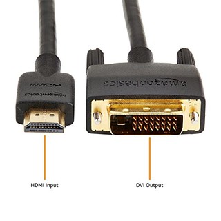  AmazonBasics 亚马逊倍思 HDMI转DVI 连接线 3m