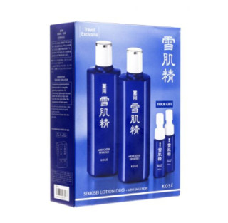 SEKKISEI 雪肌精 水乳四件套（化妆水360ml*2+乳液20ml*2）