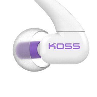  KOSS 高斯 KSC32iV 时尚耳挂式运动耳塞 蓝紫色