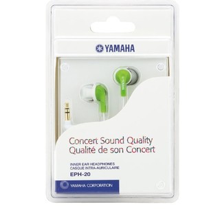 YAMAHA 雅马哈 EPH-20 GN 入耳式有线耳机 绿色 3.5mm