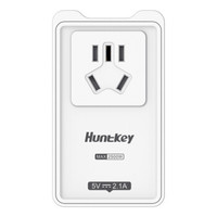 航嘉（Huntkey）PSE006新国标 儿童保护门USB迷你充电站 1位组合孔+2位USB+三转二插头