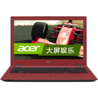 acer 宏碁 翼舞系列 E5-552G-T70B 15.6英寸 笔记本电脑 A10-8700P 4GB 8GB SSHD+500GB HDD R8 M365DX 红色