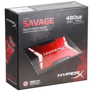 Kingston 金士顿 HyperX Savage SATA3 固态硬盘 480GB