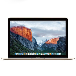 Apple 苹果 MacBook系列 MacBook 12英寸 MK4M2CH/A 笔记本电脑 酷睿M 8GB 256GB SSD 核显 金色