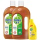 Dettol 滴露 消毒液1.15L+1.15L+超浓缩衣物除菌液柠檬180ml