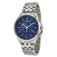 CITIZEN 西铁城 Sapphire Collection Blue Dial Mens Watch AT2141-52L