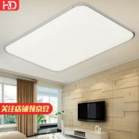 HAIDE 海德照明 HAIDE LIGHTING 银苹果 LED吸顶灯  36W 长方形 