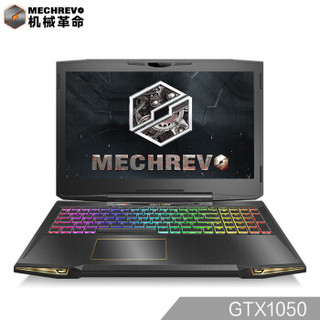 MECHREVO 机械革命 深海泰坦 X6Ti-S 15.6英寸 笔记本电脑 (黑曜金、酷睿i7-7700HQ、8GB、128GB SSD 1TB HDD、GTX 1050 4G)