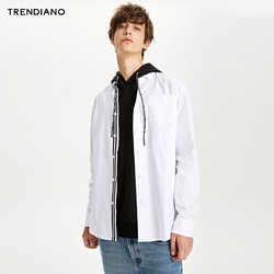 TRENDIANO 3GC201776P 男士纯棉简约条纹衬衫