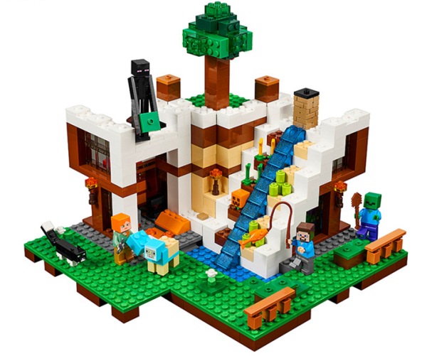 lego 乐高 minecraft 我的世界系列 21134 瀑布基地