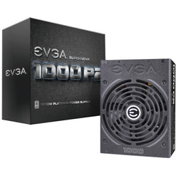 EVGA 1000 P2 电脑电源 白金牌（92%）1000W 全模组化