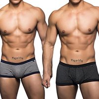 Andrew Christian Basix Boxer 男士平角内裤 2条装