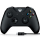历史低价、再补货：Microsoft 微软 Xbox One S 蓝牙手柄 + PC连接线