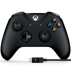 Microsoft 微软 Xbox One S 蓝牙手柄 + PC连接线