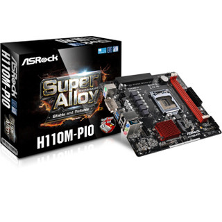  ASRock 华擎 H110M-PIO主板（ Intel H110/LGA 1151 ）