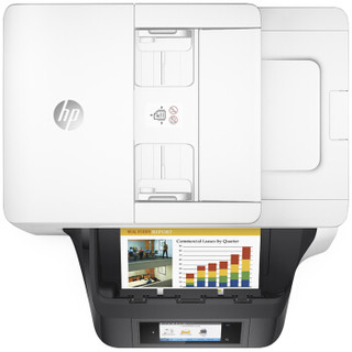 HP 惠普 OfficeJet Pro 8720 彩色喷墨一体机 (打印 扫描 复印 传真、A4、有线，无线，有线&无线，USB，移动APP打印、自动双面打印、墨盒、家庭打印，家庭办公，小型商用，大型办公，其他、喷墨)