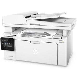 HP 惠普 LaserJet Pro MFP  M132fw 黑白激光一体机 (黑白激光、打印 扫描 复印 传真、A4、有线&无线，USB、鼓粉分离式硒鼓)