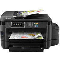 EPSON 爱普生 L1455 A3+彩色喷墨一体机 (打印 扫描 复印 传真、A3、有线，无线，有线&无线，USB，云打印，移动APP打印、支持双面打印、墨水、家庭办公，小型商用，大型办公、墨仓/加墨式打印)