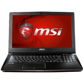 MSI 微星 GP62 15.6英寸 游戏本(i7-5700HQ 8GB 1TB GTX950M 2G)黑色