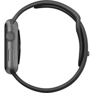 Apple 苹果 Watch Sport Series 1 智能手表 42毫米 深空灰 黑色