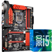  ASRock 华擎 B150 Gaming K4主板+intel 英特尔 酷睿i5-6500 Skylake盒装CPU 套装