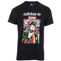adidas Originals 男士艺术家城市生活印花T恤
