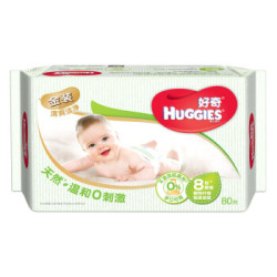 HUGGIES 好奇 金装 婴儿湿巾 80抽 *2件