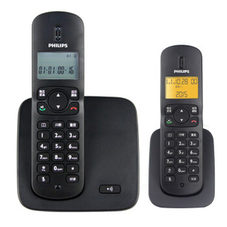 PHILIPS 飞利浦 DCTG186（1+1） 数字无绳电话套机