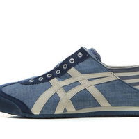  Onitsuka Tiger/鬼塚虎 女士运动鞋  36 37 37.5 38 39.5 40.5 41.5 42 42.5 43.5 蓝色/TH342N-4202